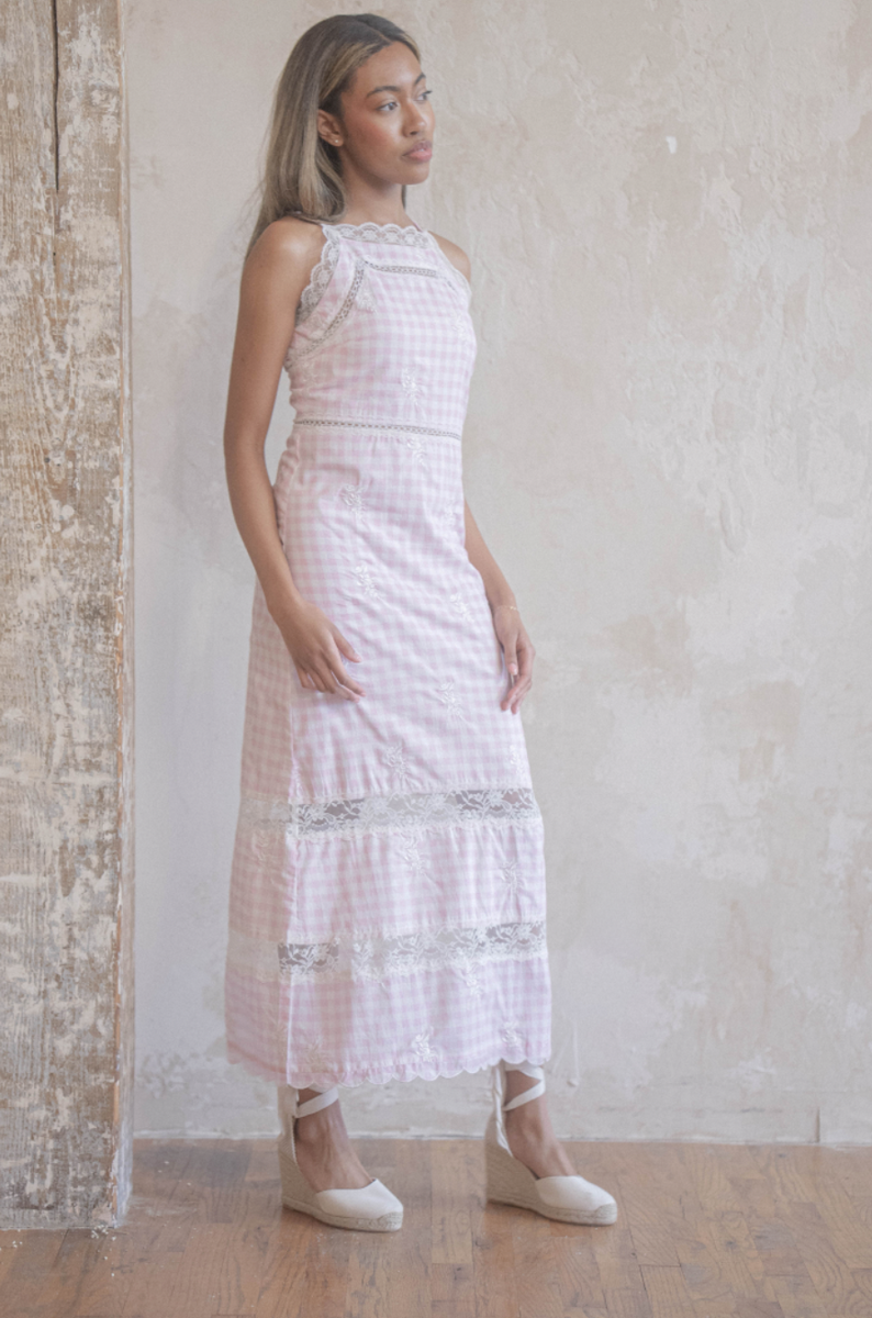pink silk dress midi Lynsey Midi Dress Fuchsia