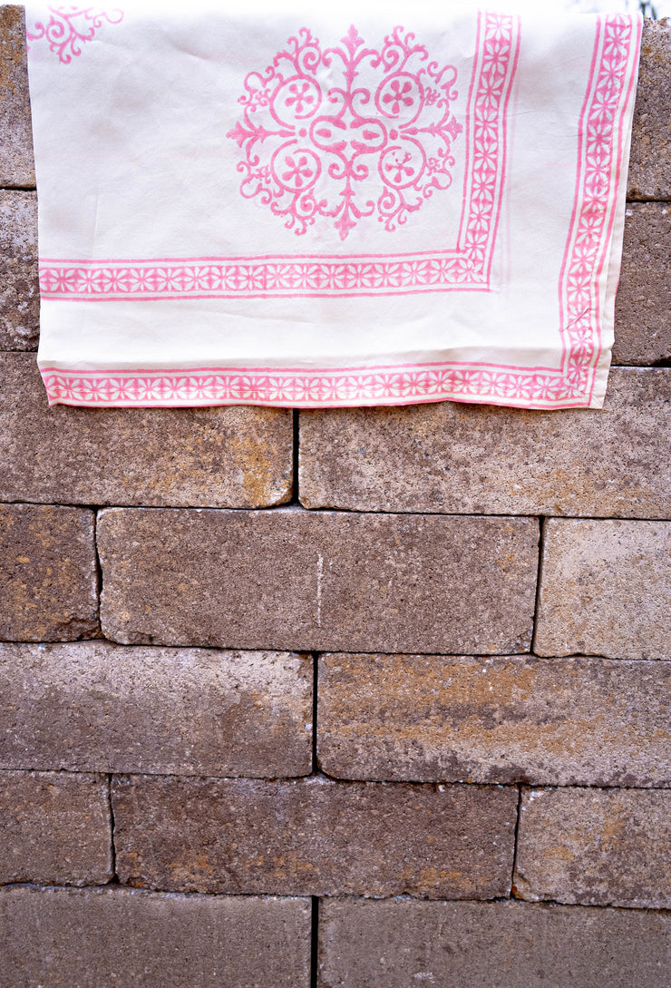 SILK SCARF | PINK MONIZ