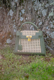 MAYA HANDBAG | MEADOW GREEN