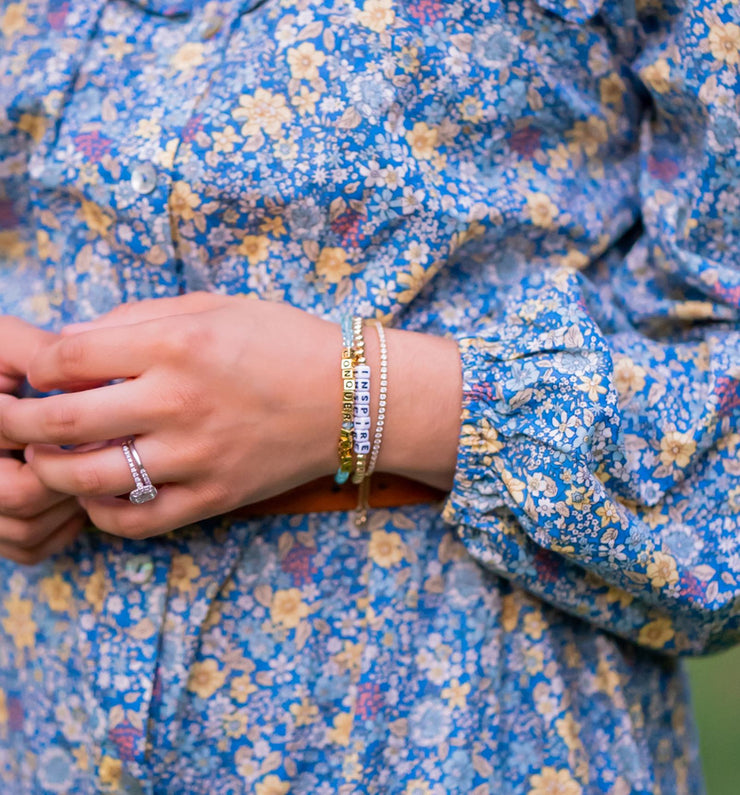 LITTLE WORDS PROJECT BRACELET: CONQUER TODAY