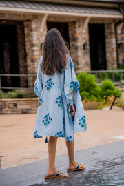 VERA KAFTAN DRESS | BLUE LAGOS