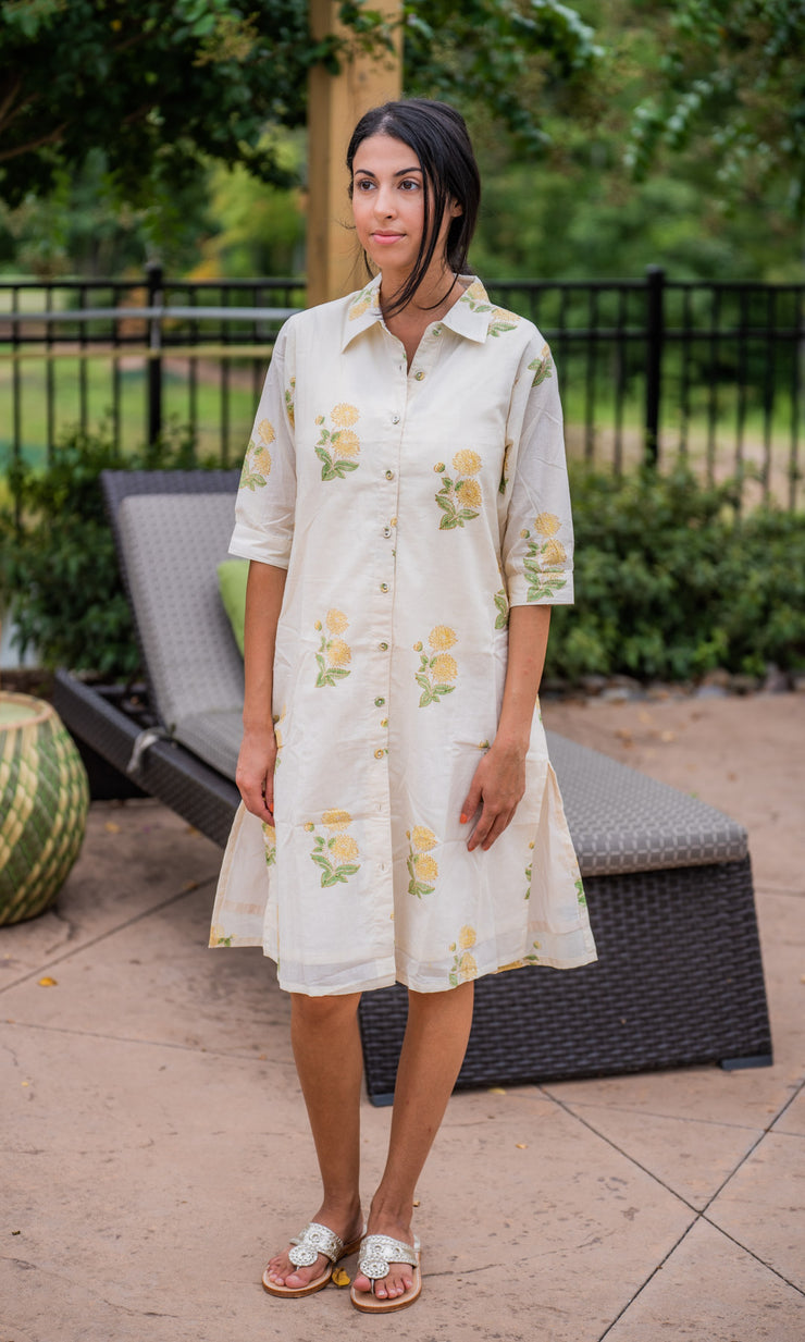 BRIANNA SHIRT DRESS | BENAGIL